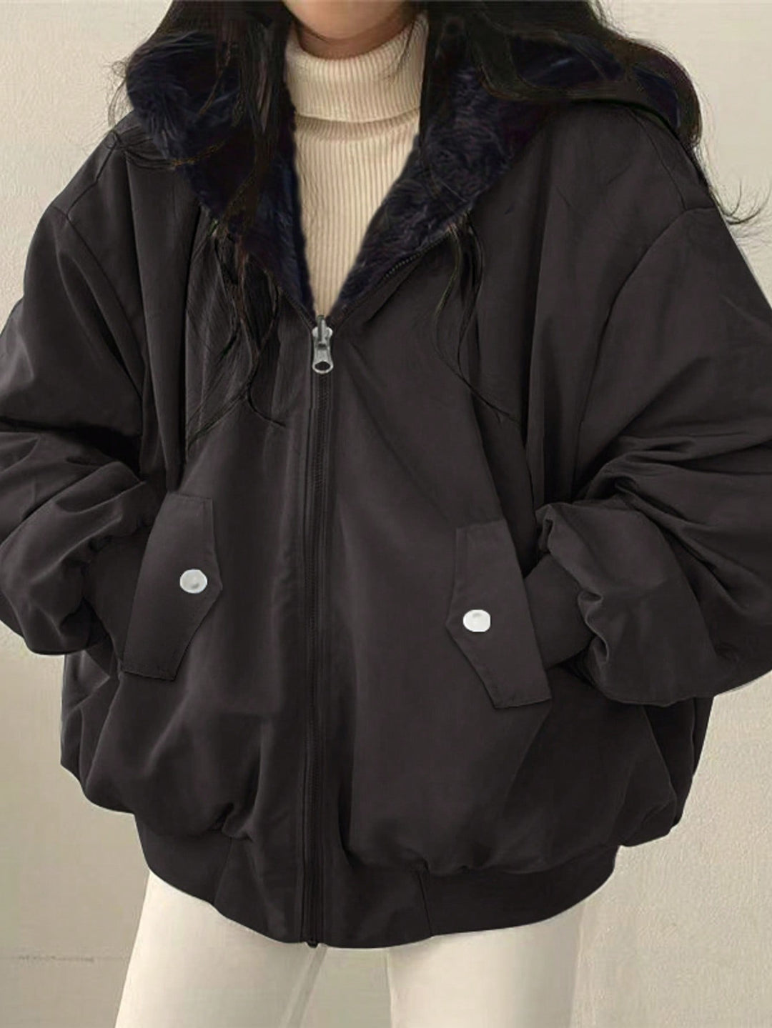 Geacă SHEIN, negru