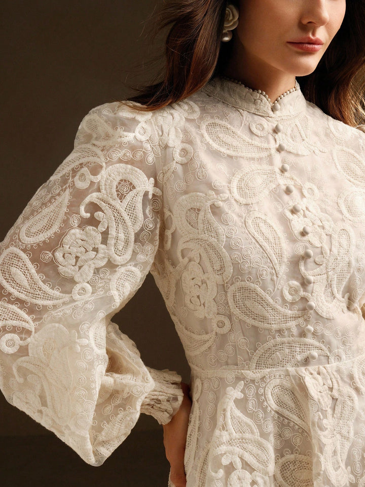 Rochie scurtă SHEIN, bej