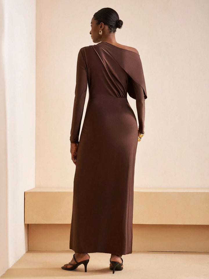 Rochie SHEIN, maro