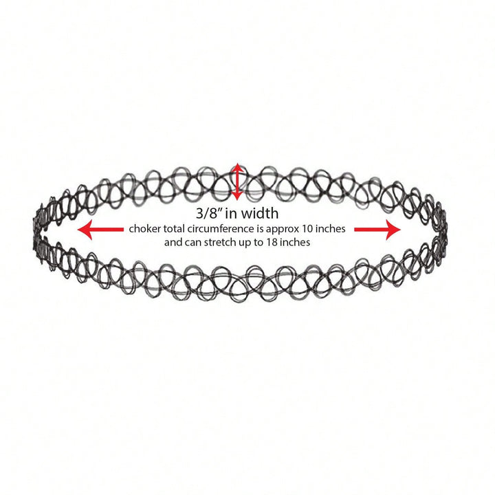 Choker SHEIN, mix culori