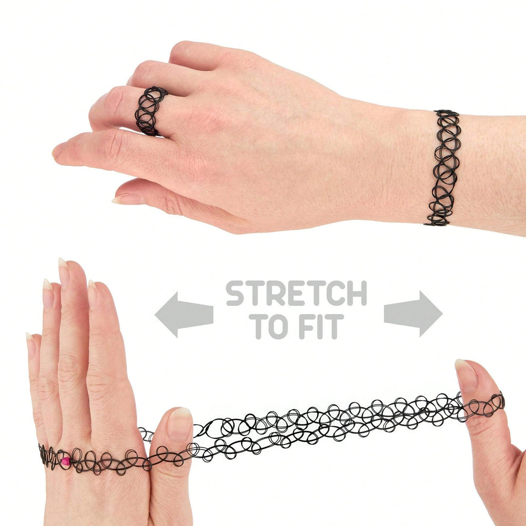 Choker SHEIN, mix culori