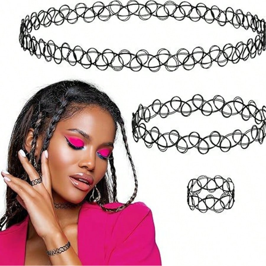 Choker SHEIN, mix culori