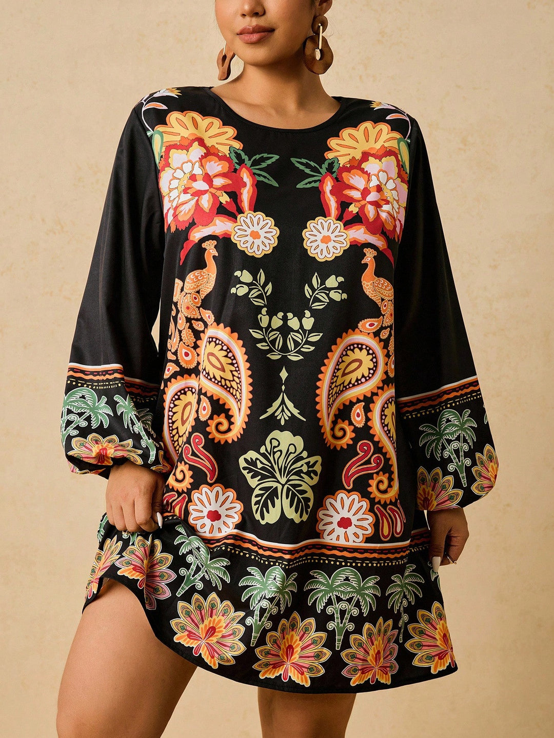 SHEIN Mini ruha, színkeverék