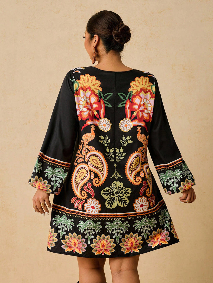 SHEIN Mini ruha, színkeverék
