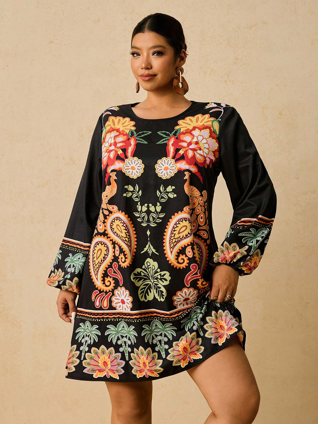 SHEIN Mini ruha, színkeverék