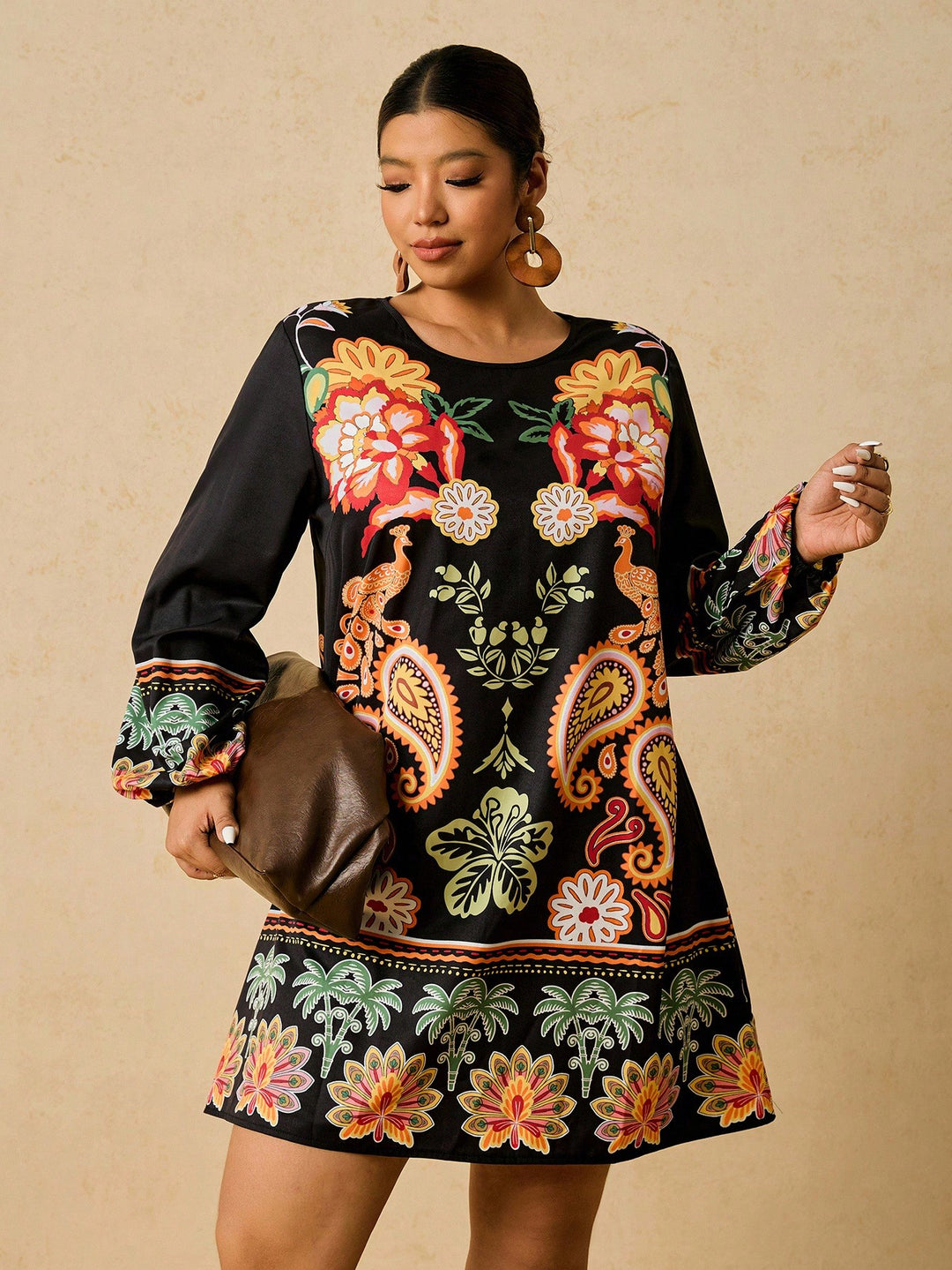 SHEIN Mini ruha, színkeverék