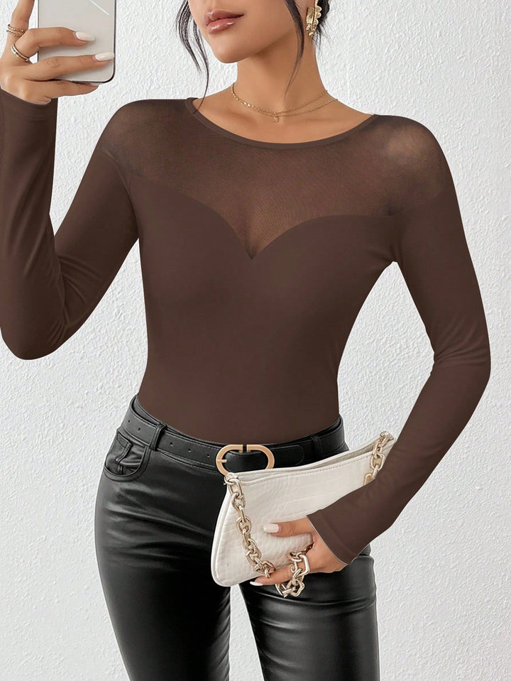 SHEIN blúz, barna