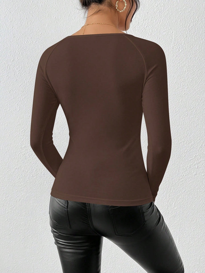 SHEIN blúz, barna
