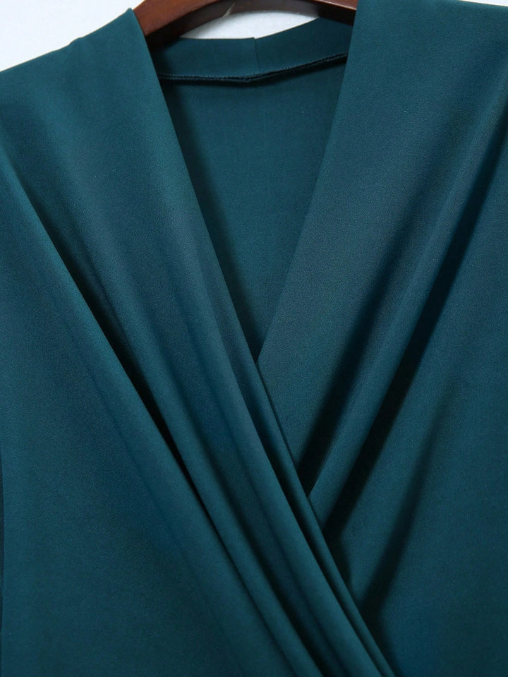 Rochie midi SHEIN, verde