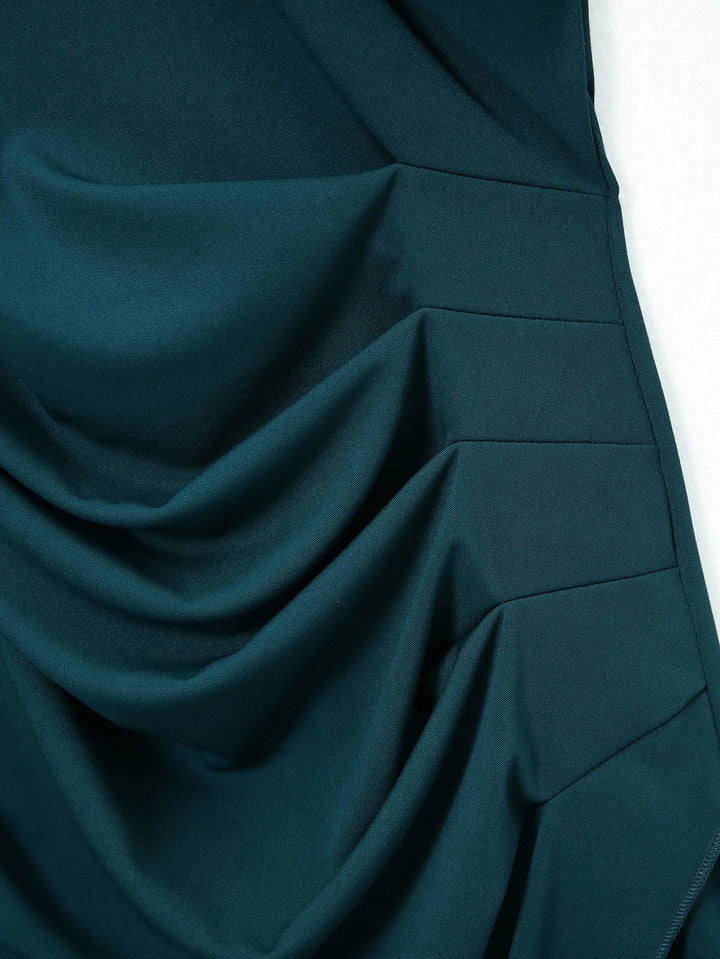 Rochie maxi SHEIN, verde