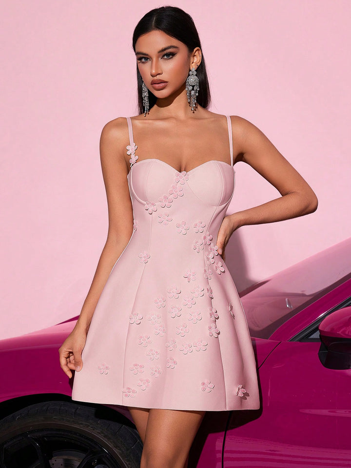 Rochie mini SHEIN, roz