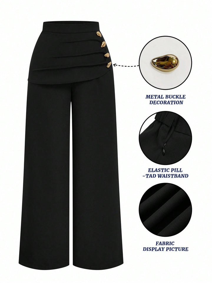 Pantaloni SHEIN, negru