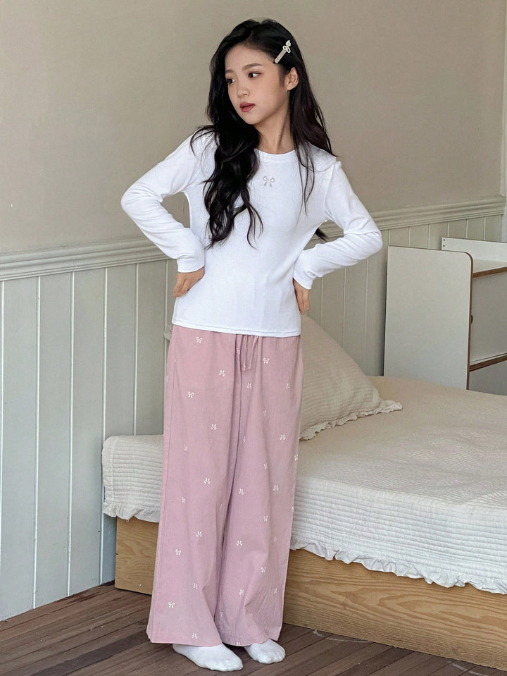 Pijama SHEIN, alb