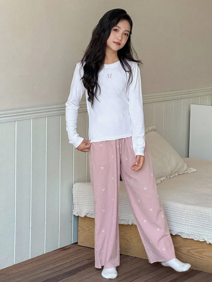 Pijama SHEIN, alb