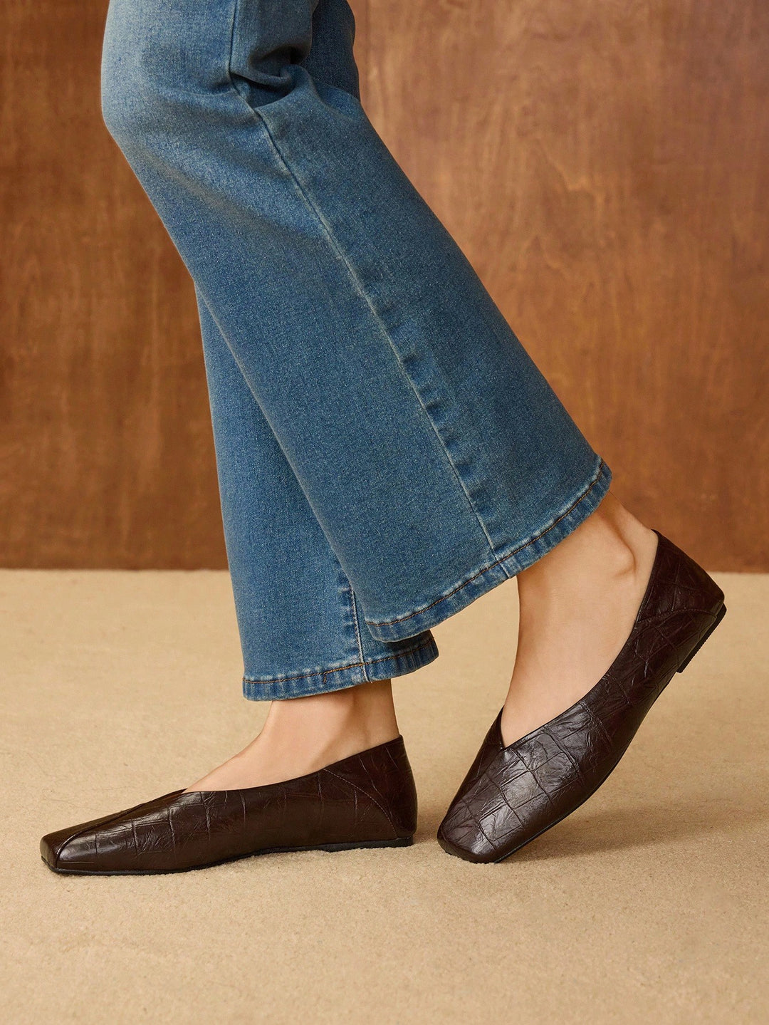 Pantofi SHEIN, maro