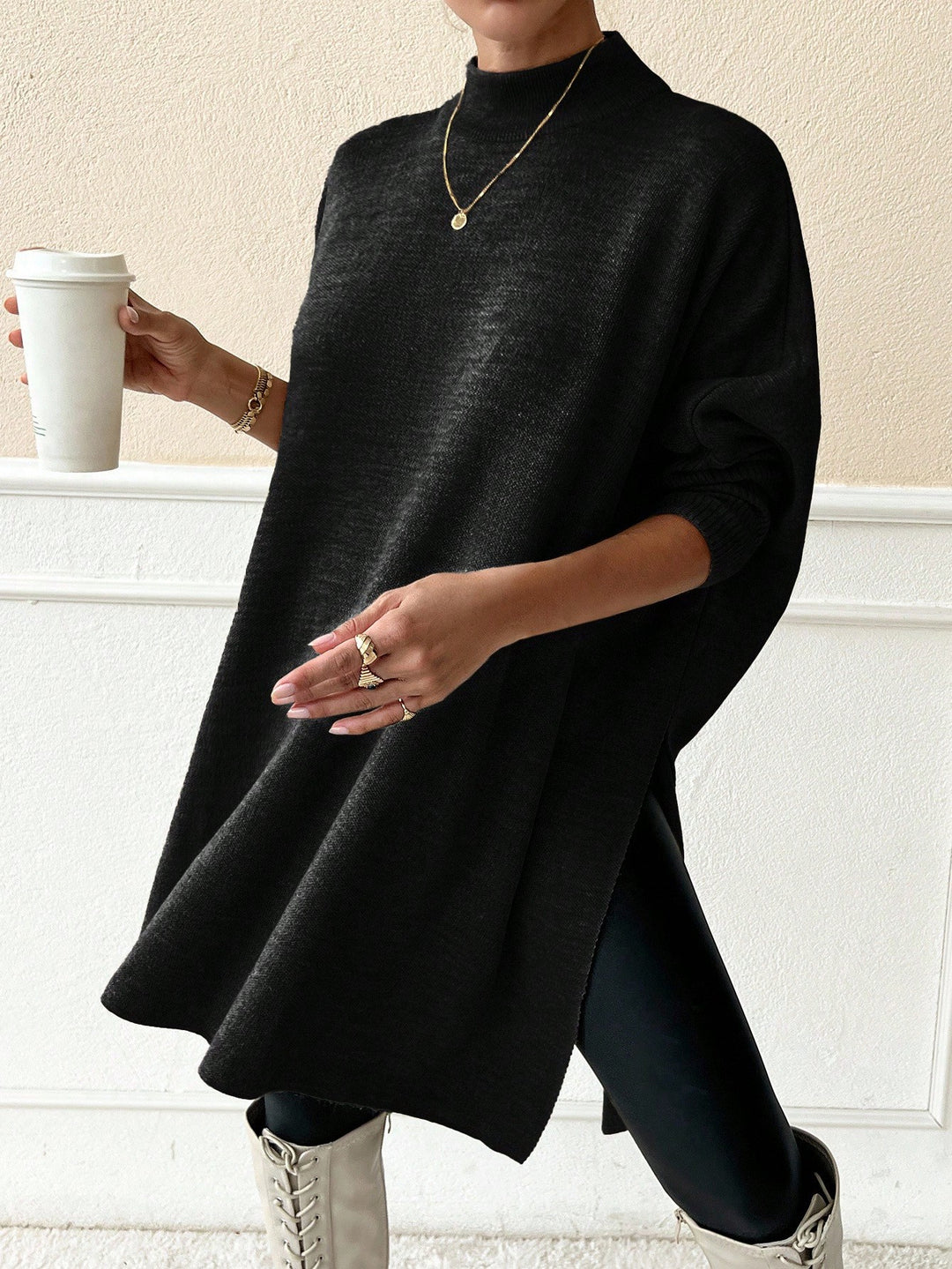 Pulover SHEIN, negru