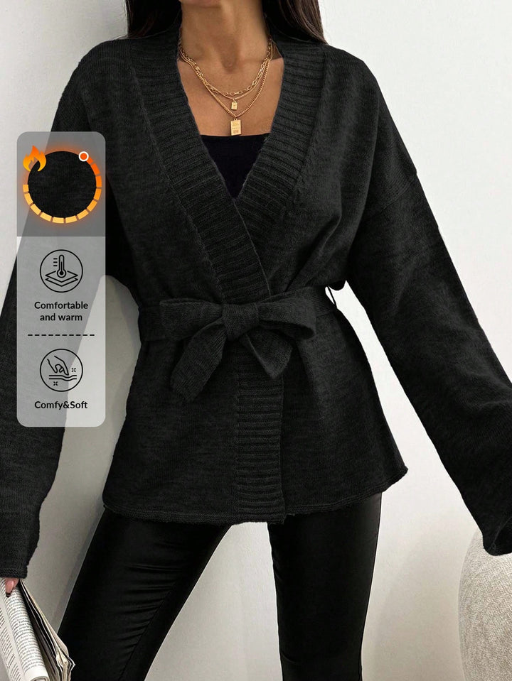 Cardigan SHEIN, negru