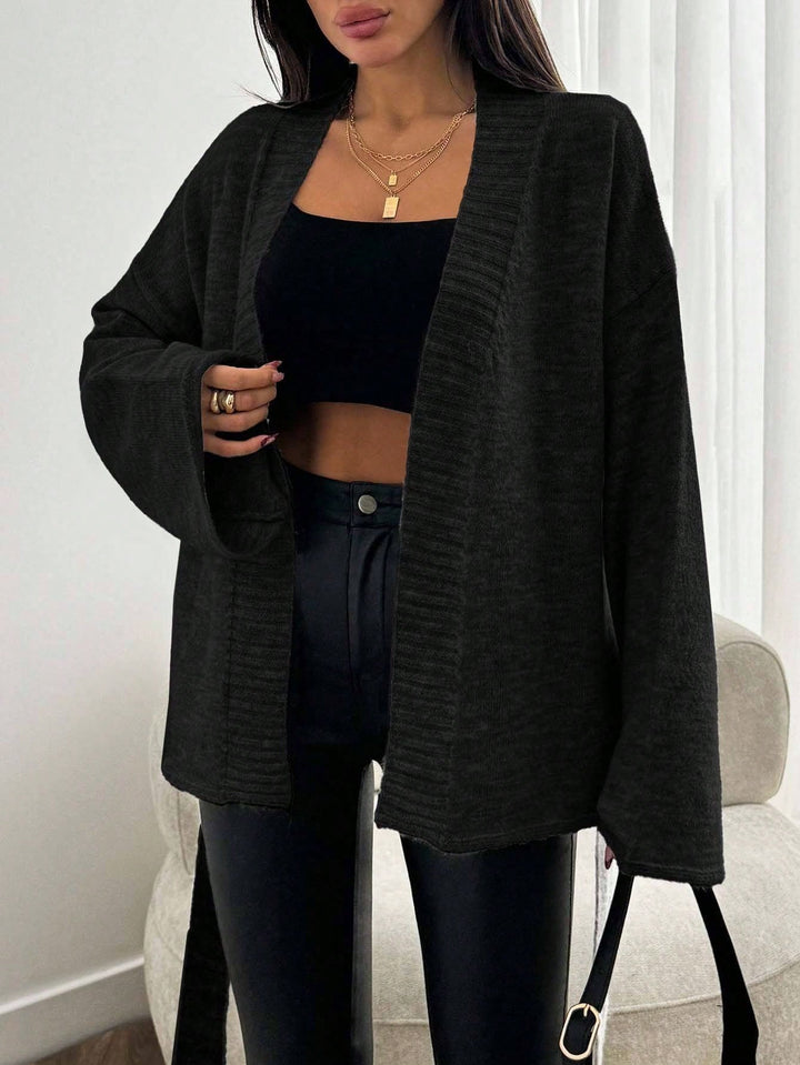 Cardigan SHEIN, negru