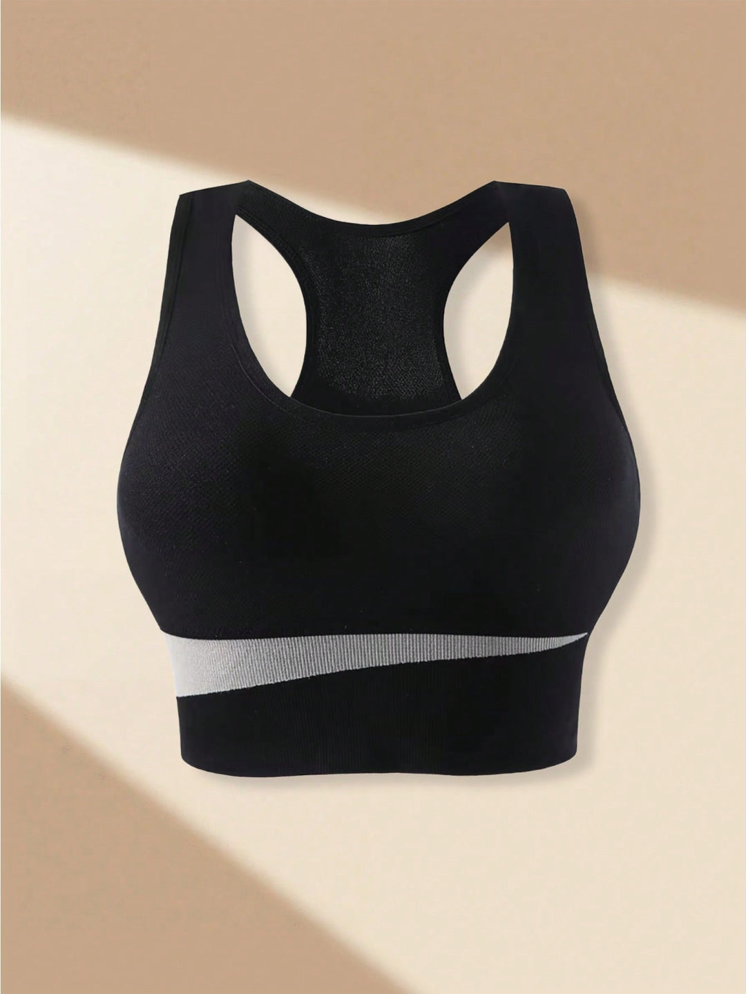 Bustieră sport SHEIN, negru