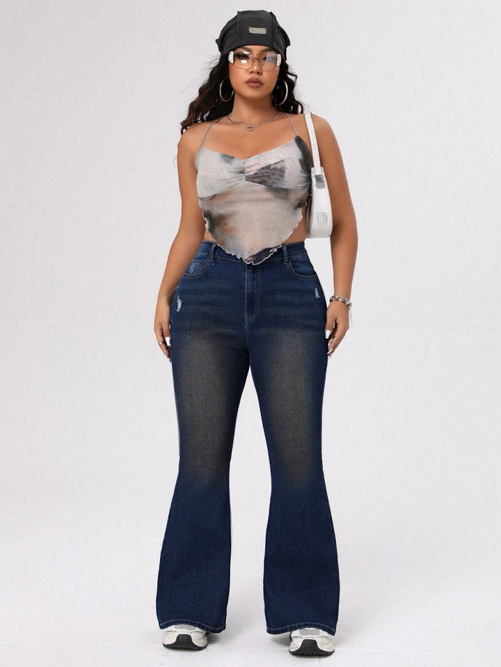 Jeans SHEIN, albastru