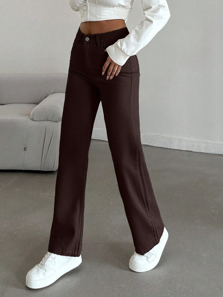 Jeans SHEIN, maro
