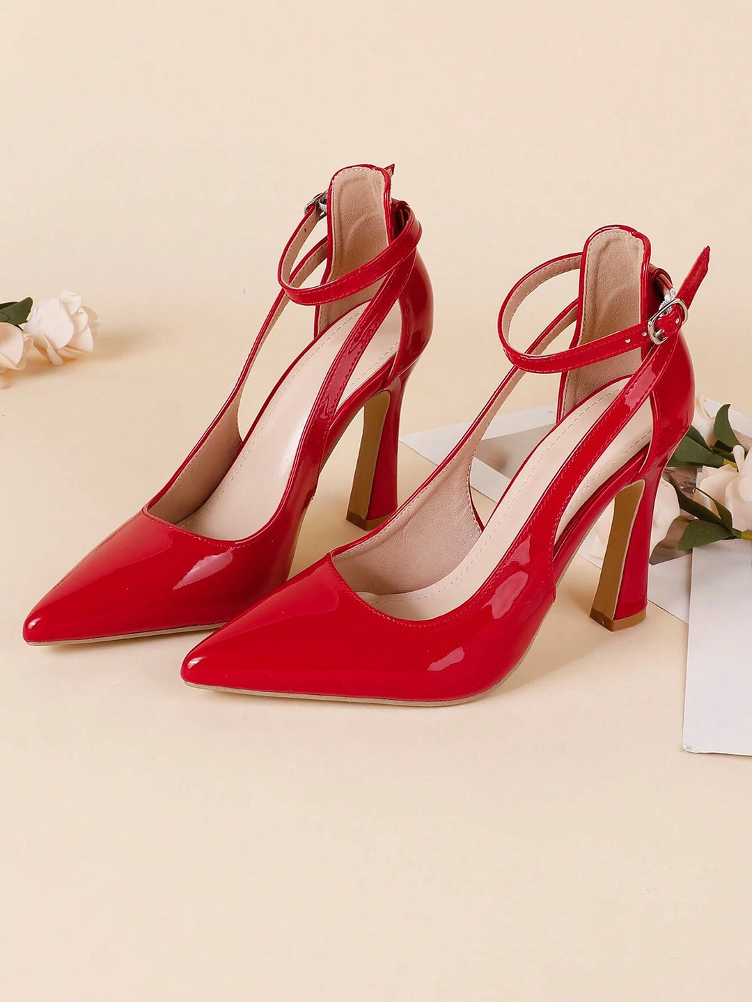 SHEIN High Heels, Red