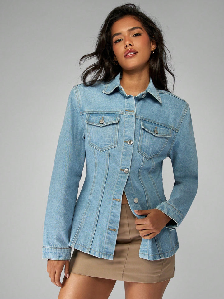 Top SHEIN, albastru