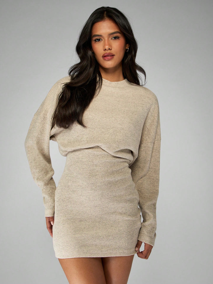Rochie mini SHEIN, portocaliu