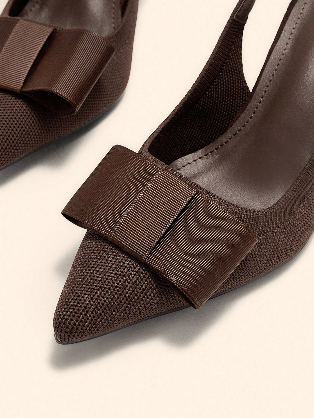Pantofi cu toc SHEIN, maro