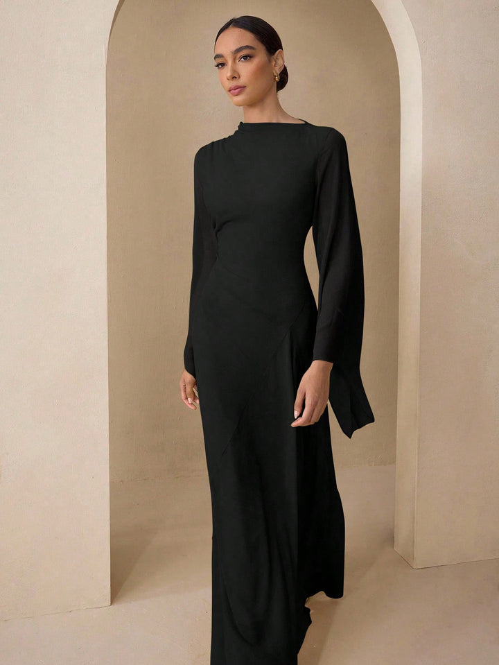 Rochie maxi SHEIN, negru