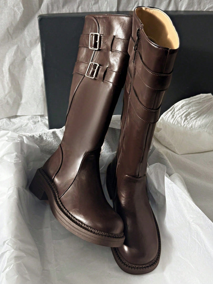 SHEIN csizma, barna