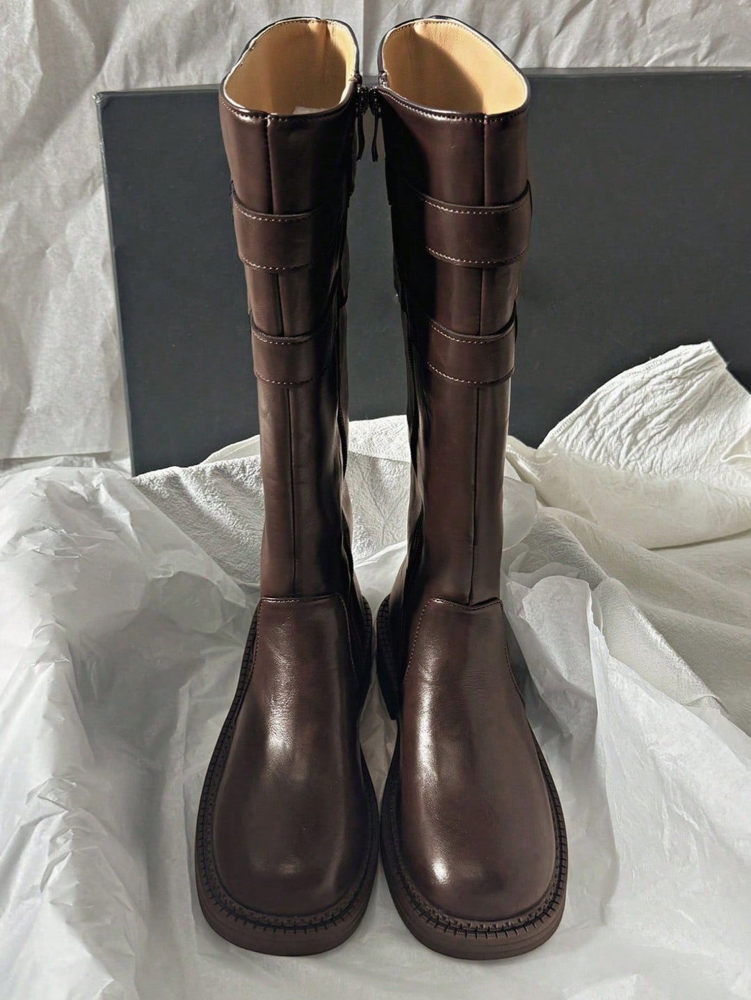 SHEIN csizma, barna