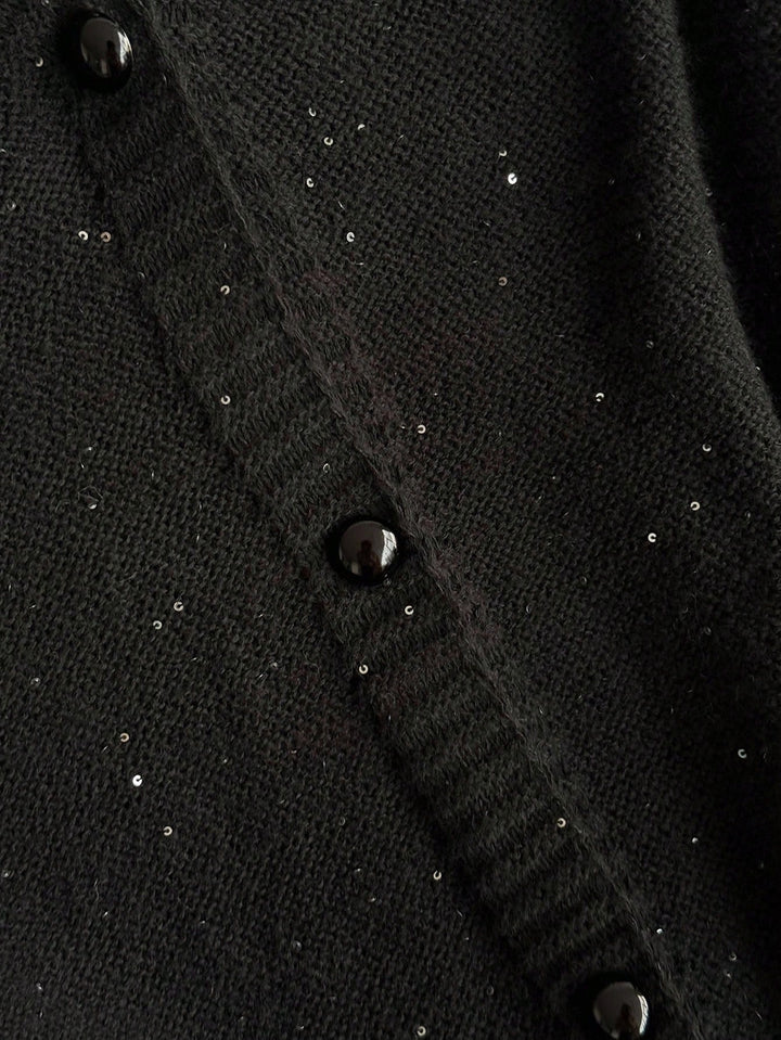 Cardigan SHEIN, negru