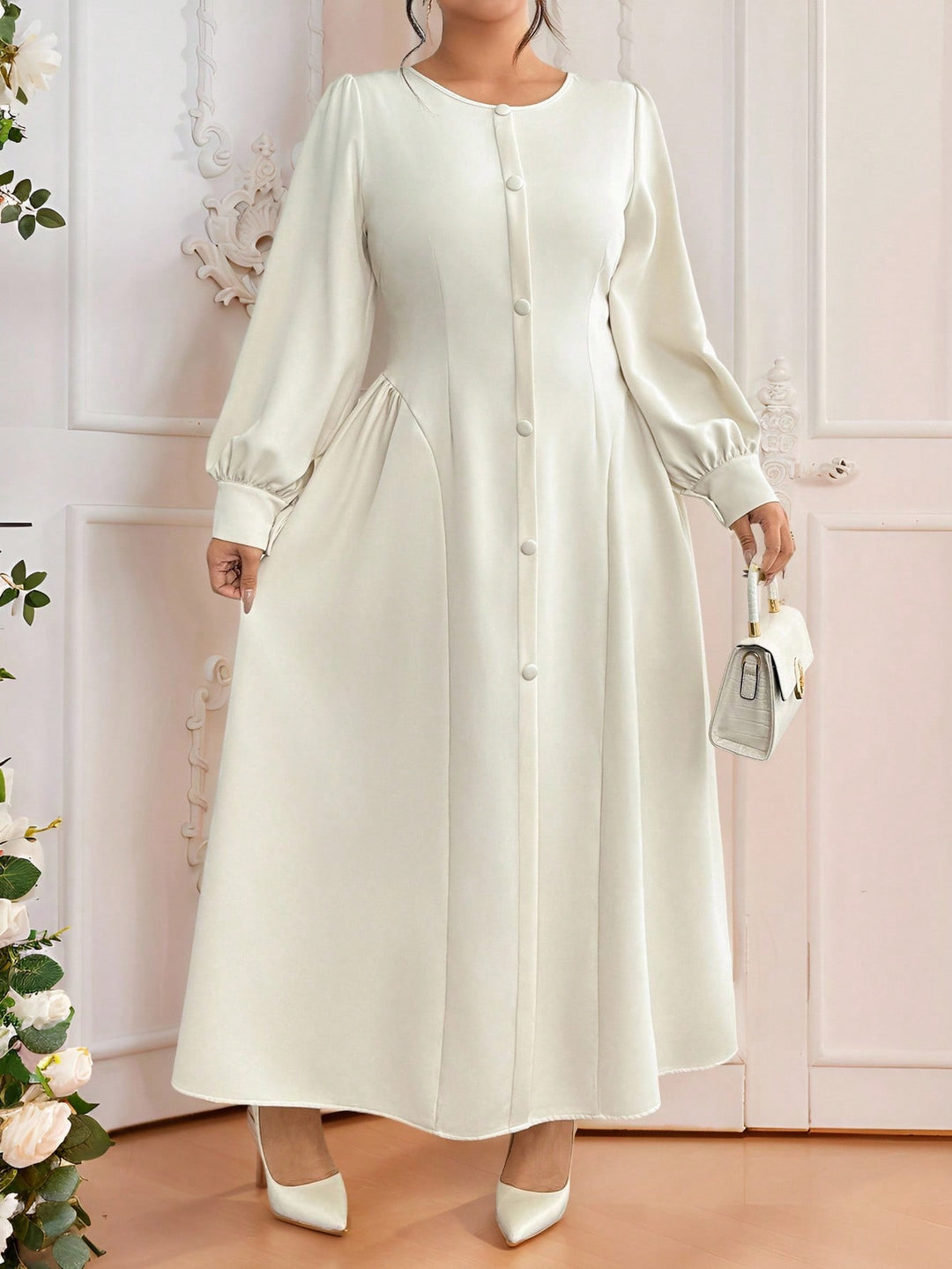 Rochie SHEIN, bej