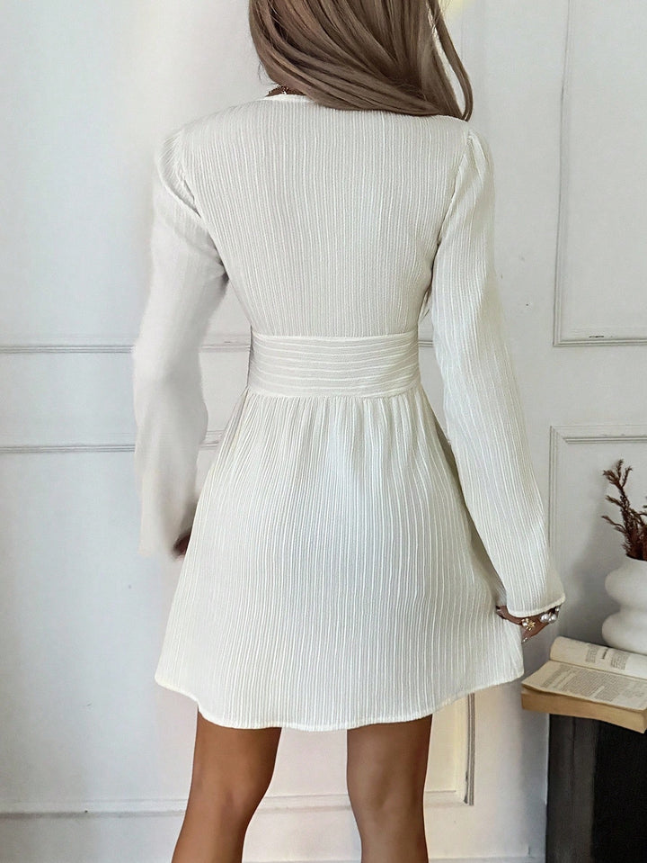 SHEIN mini ruha, ekrü