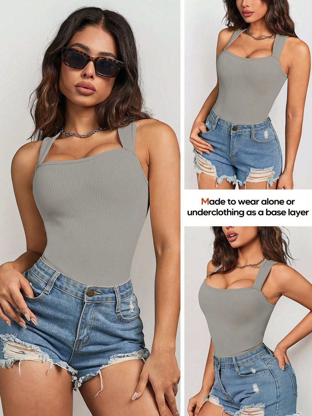 Lenjerie modelatoare SHEIN, gri