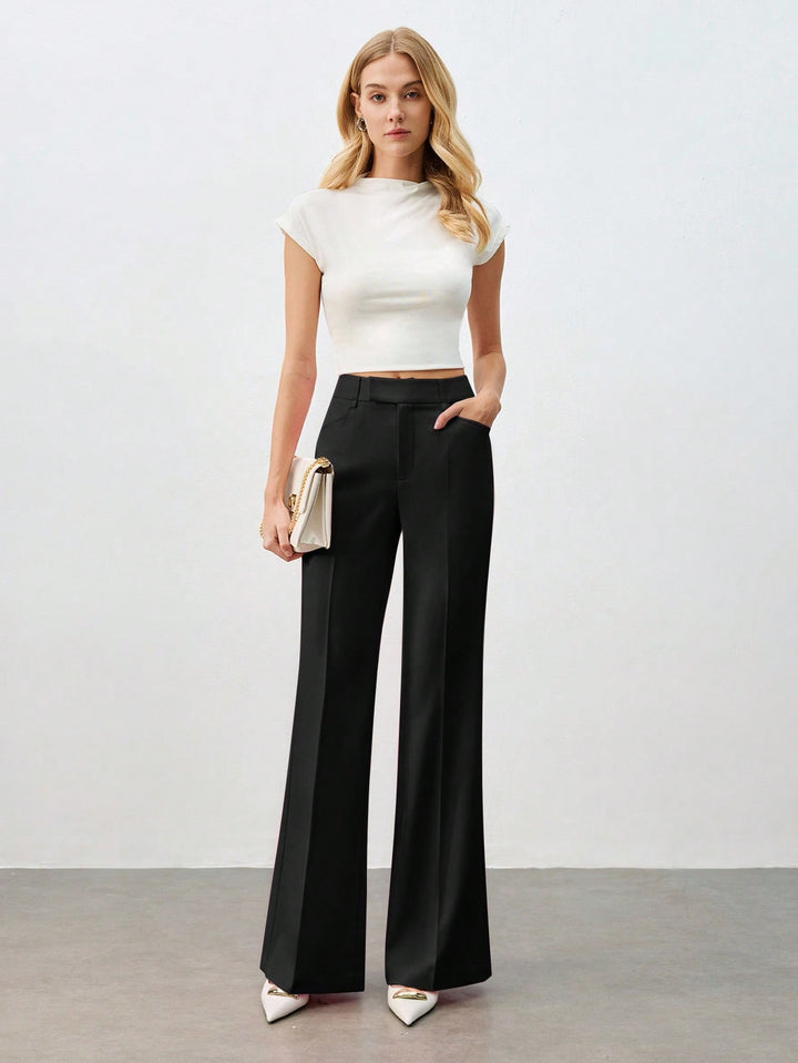 Pantalon SHEIN, negru