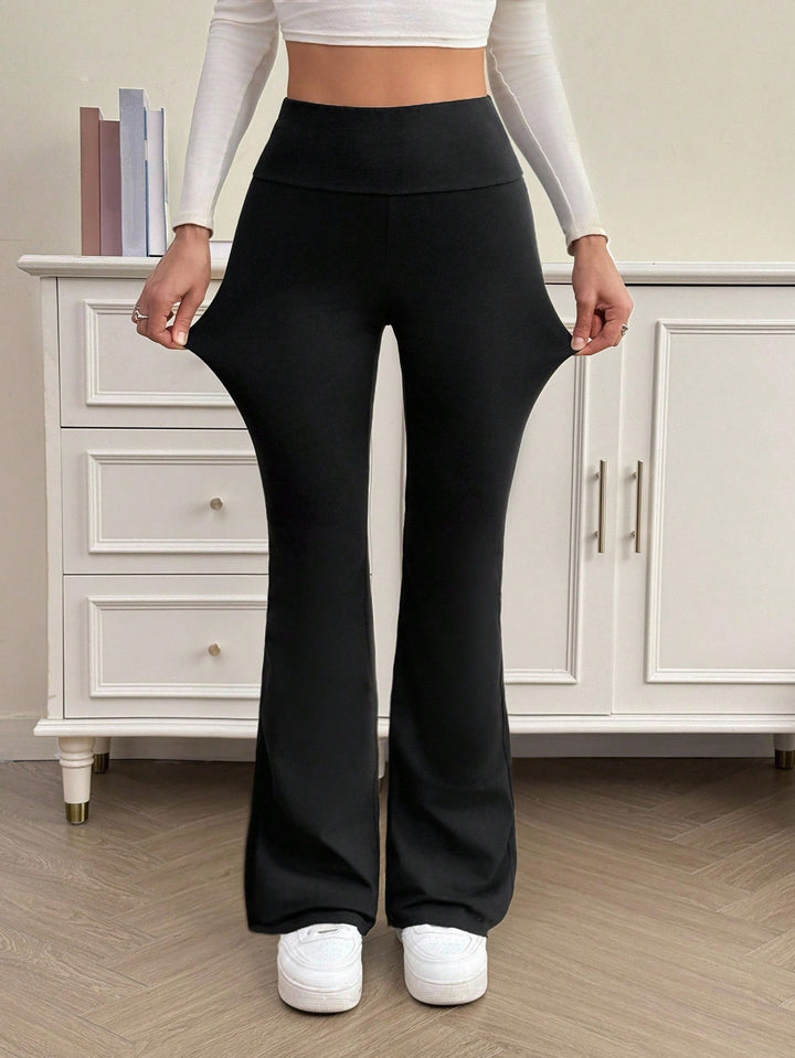 Pantaloni SHEIN, negru