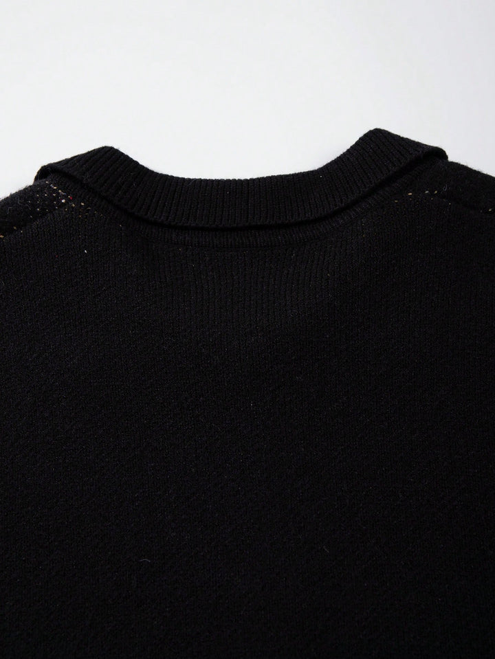 Cardigan SHEIN, negru