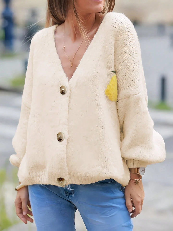 Cardigan SHEIN, crem