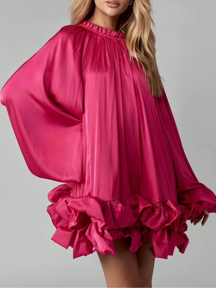 Shein mini ruha, rózsaszín