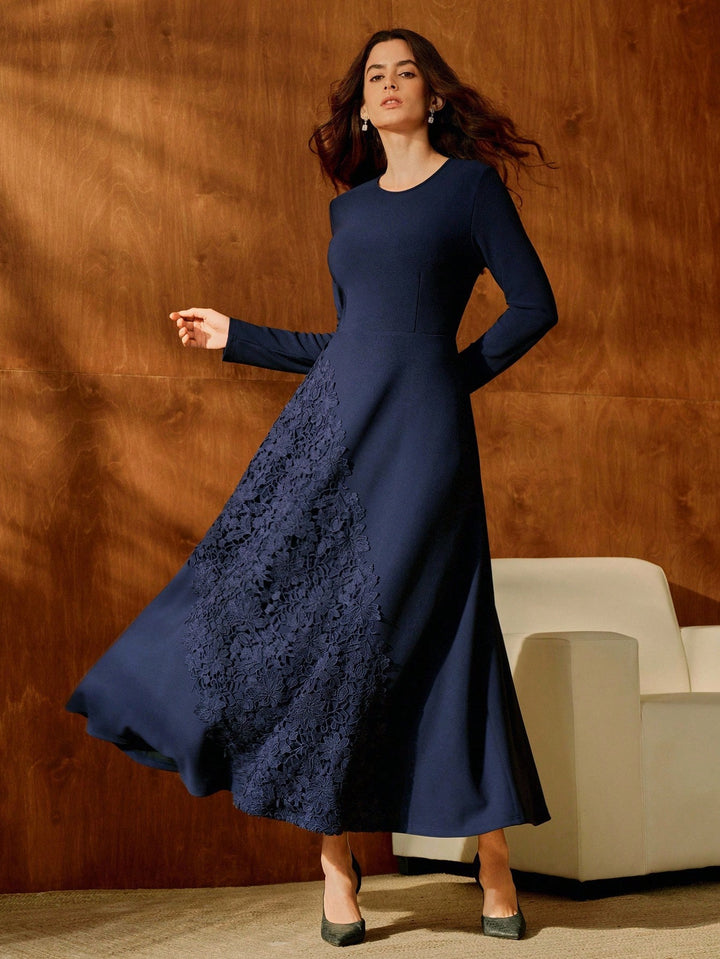 Rochie midi SHEIN, albastru