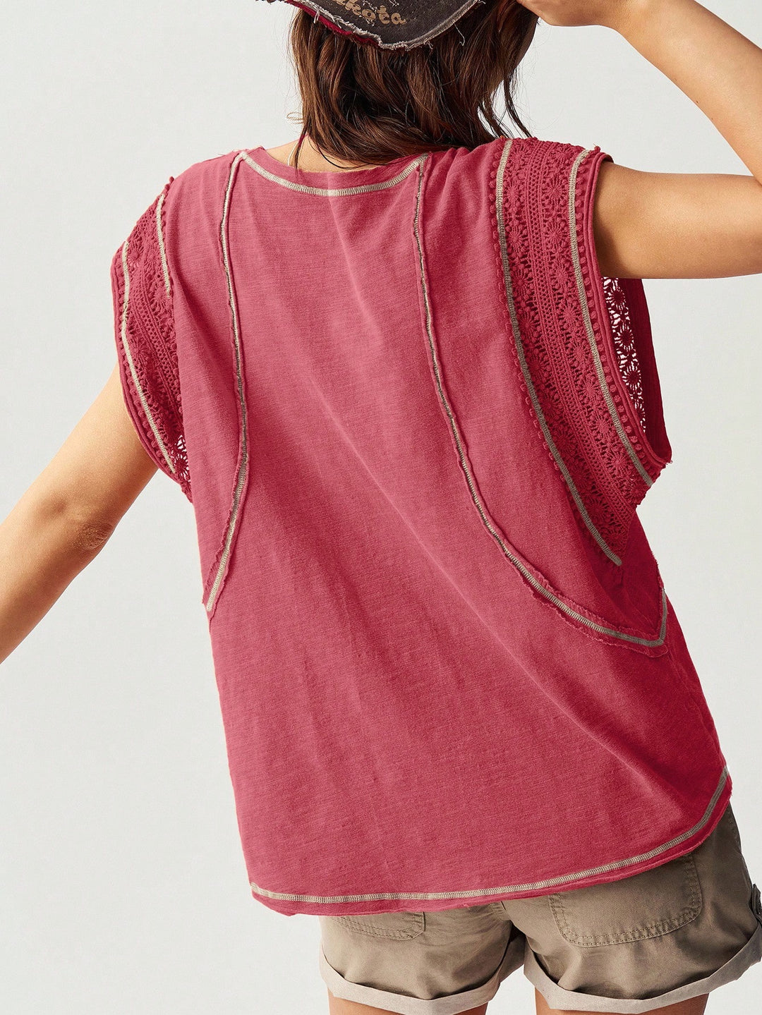 Tricou SHEIN, roz