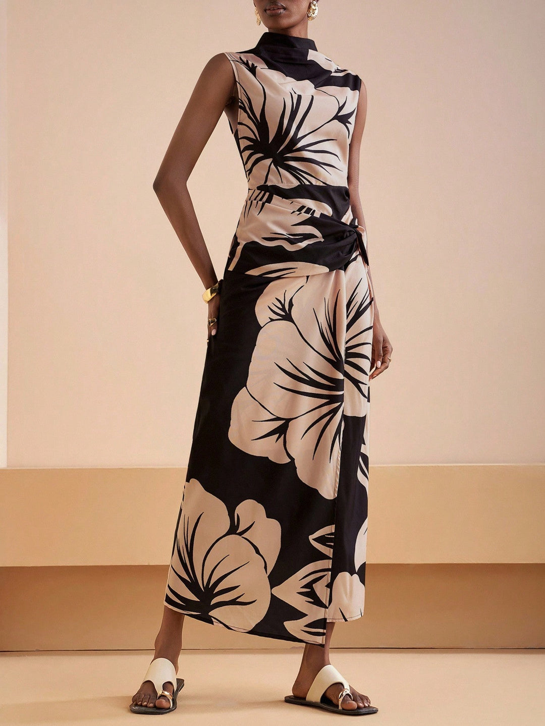 Rochie maxi SHEIN, mix culori