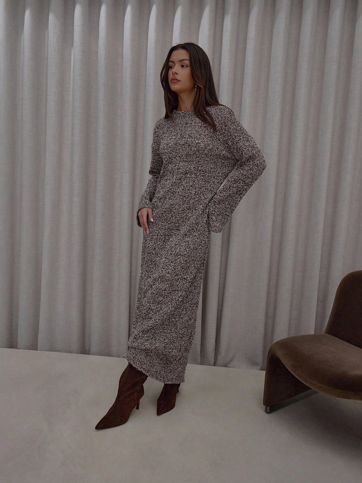 Rochie maxi SHEIN, mix culori