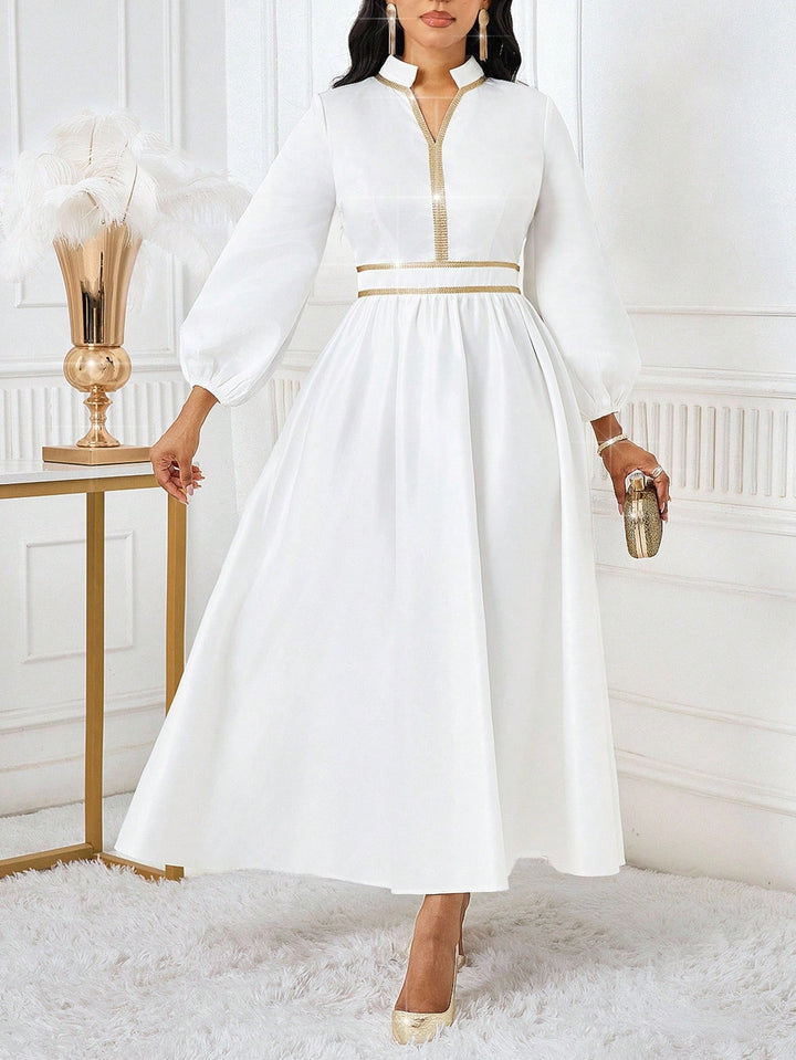 Rochie maxi SHEIN, alb