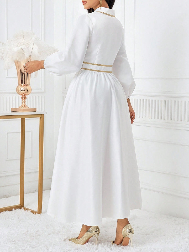 Rochie maxi SHEIN, alb