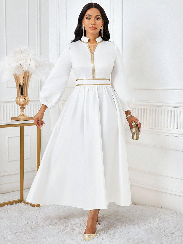 Rochie maxi SHEIN, alb