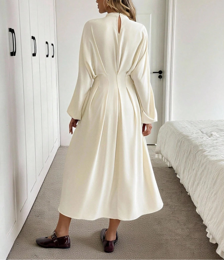 Rochie maxi Shein, crem