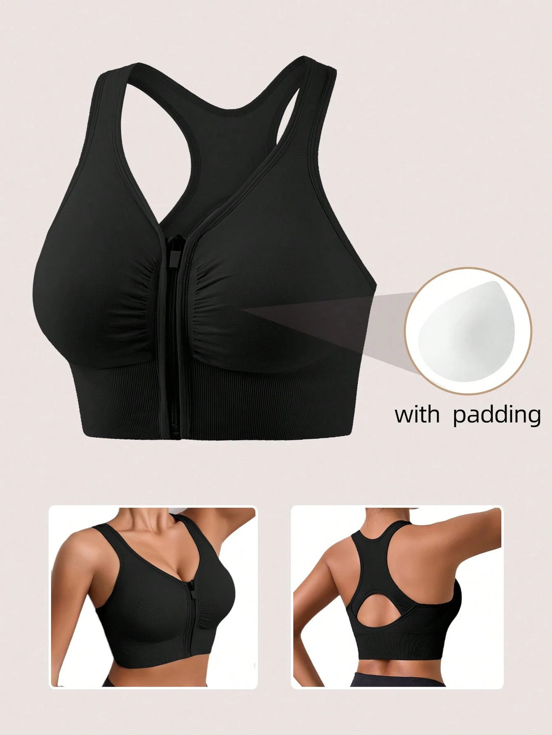 Bustier SHEIN, fekete